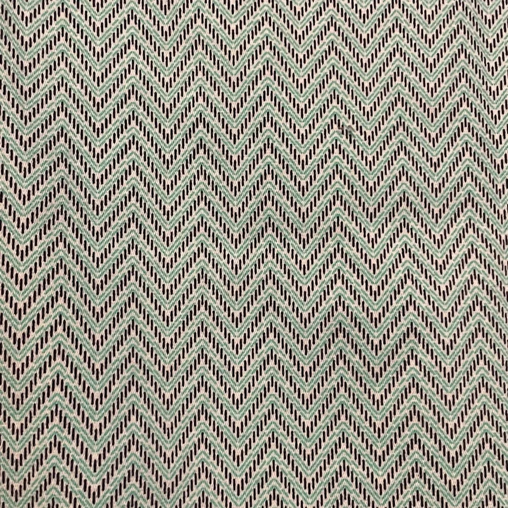 The Limited light blue, black, and white Chevron Pencil Skirt